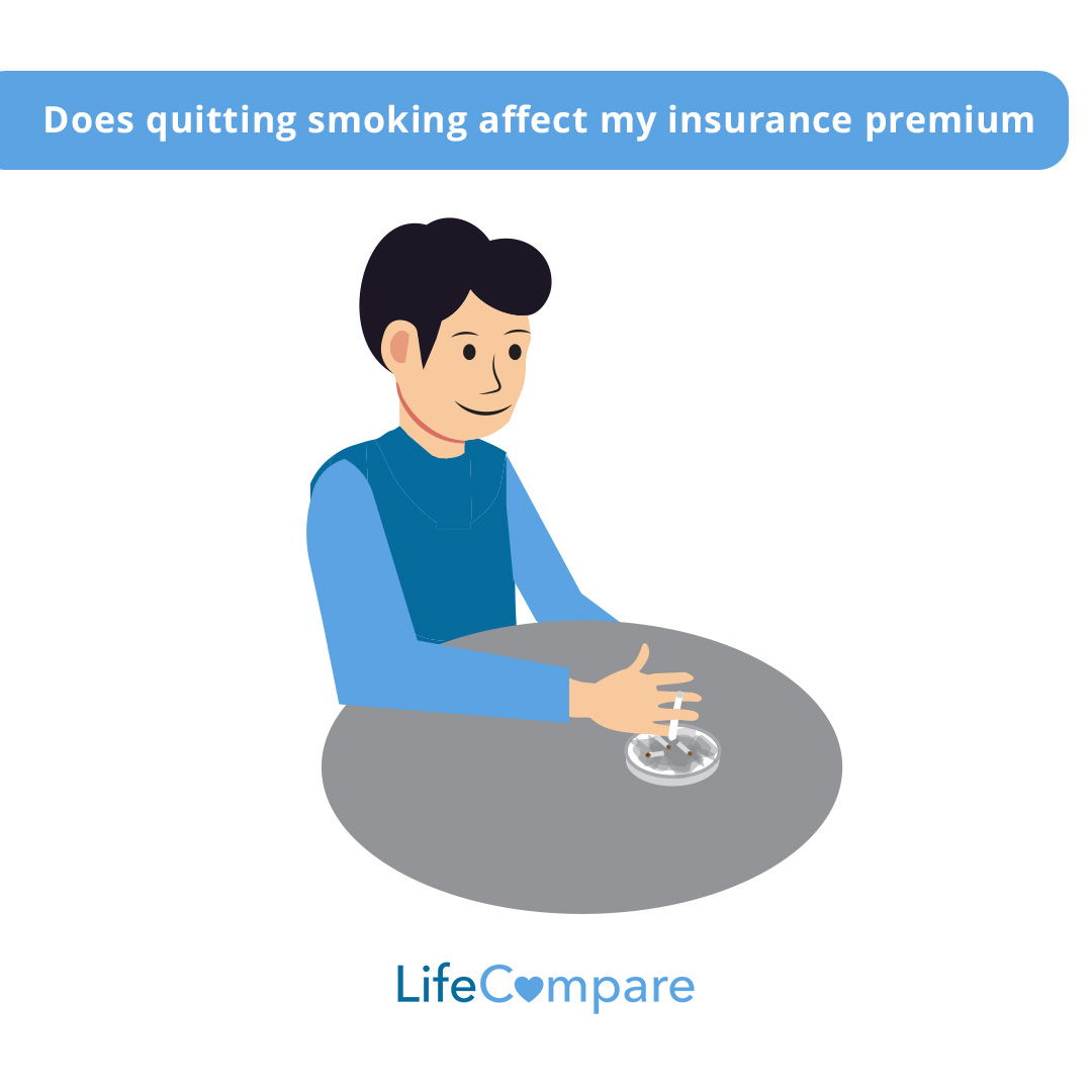 Does quitting smoking affect my insurance premium